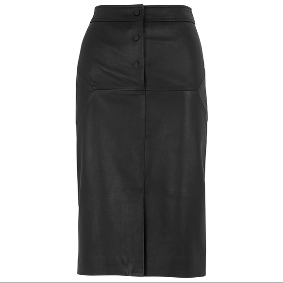 NWOT Whistle Leather Skirt - Picture 3 of 9